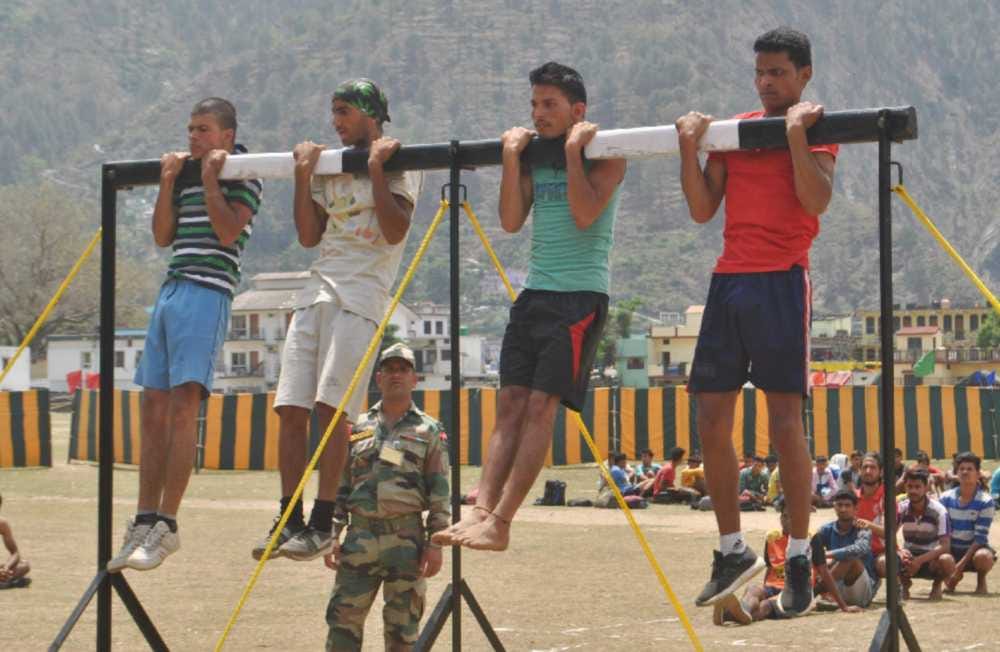 Some changes in army recruitment rules