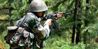 सेना की जवाबी कार्रवाई