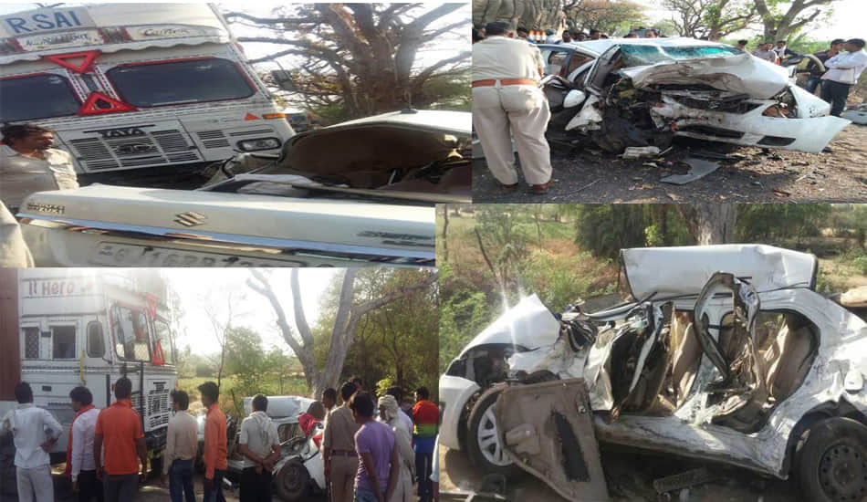 five dead in road accident at mahoba 