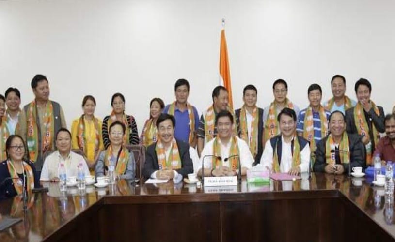 23 Congress councillors of Itanagar Municipal Council (IMC) joined BJP in presence of CM Pema Khandu