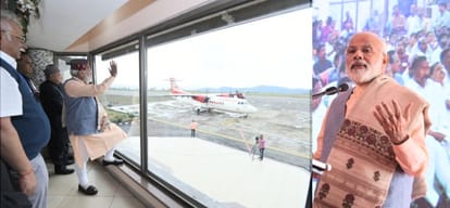 PM Narendra Modi Inaugrate First UDAN Flight From Shimla To Delhi