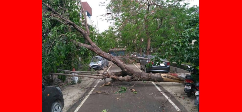 Storm-blowing electricity-water arrangements