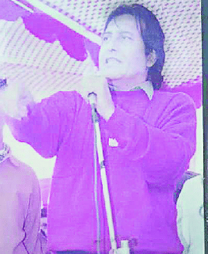 vinod khanna came to hisar during Dr. kamal gupta campain