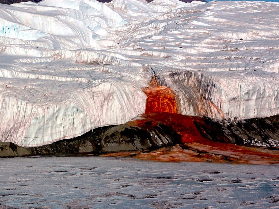 100-year-old mystery of Antarctica's Blood Falls has been solved