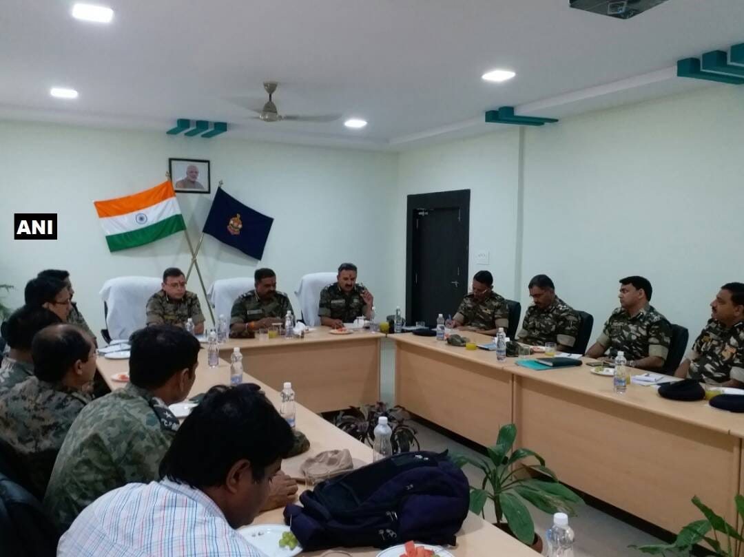 Special DG DM Awasthi chaired meeting on anti-naxal ops in chhattisgarh sukma