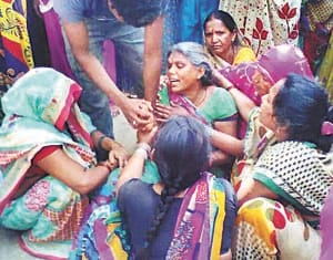 road accident  near mazil village