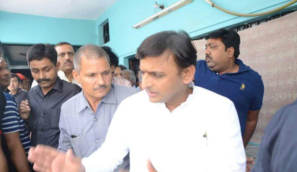 big incident with akhilesh yadav at kanpur