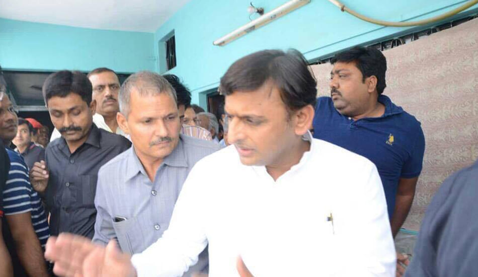 big incident with akhilesh yadav at kanpur