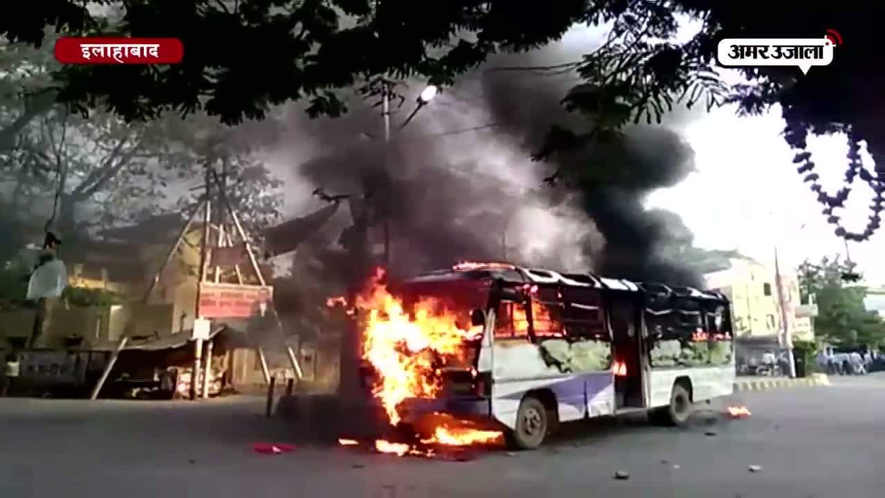 इलाहाबाद यूनिवर्सिटी में बवाल