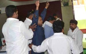 BSP's ruckus in the meeting