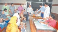 officers do not come on the meeting,  parsad resign in the group