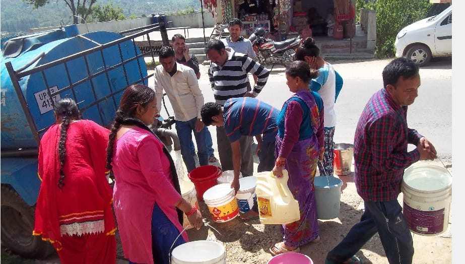 Water and rain water in rural areas
