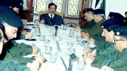 Saddam had written a Kuran of his 26 liters blood