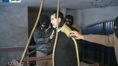 Saddam had written a Kuran of his 26 liters blood
