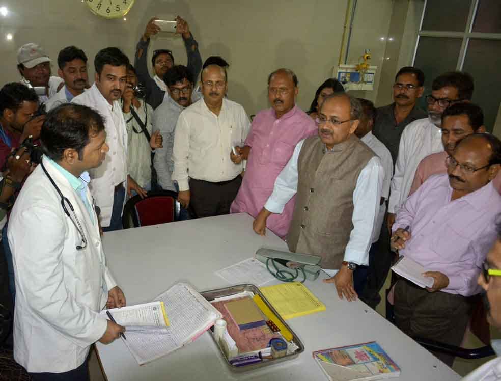 health minister sayas that opd of hospital will open in evening