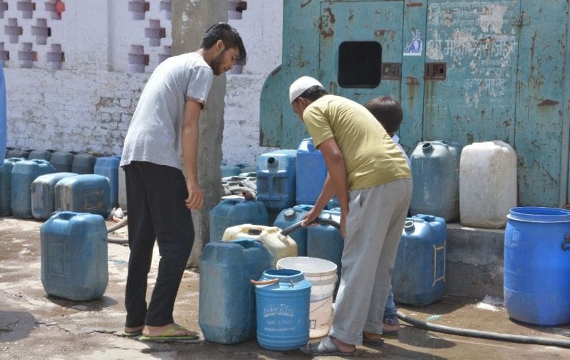 chandigarh people facing water crisis in may month