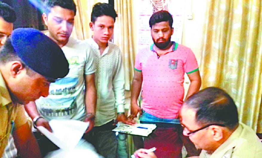 Student leader has done the first exam only