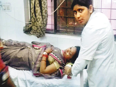 Rathi MLA Manisha Ghale in the accident