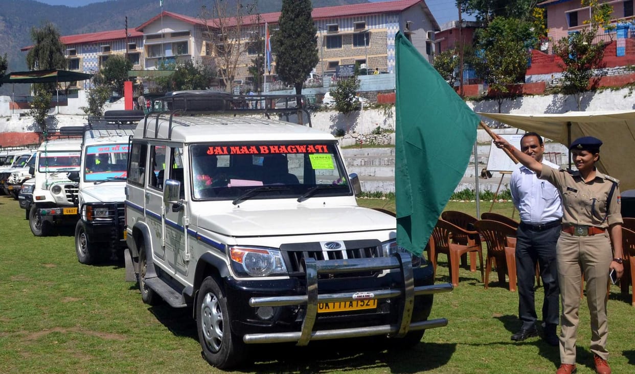 Launch of Green Taxi Scheme for Char Dham Yatra