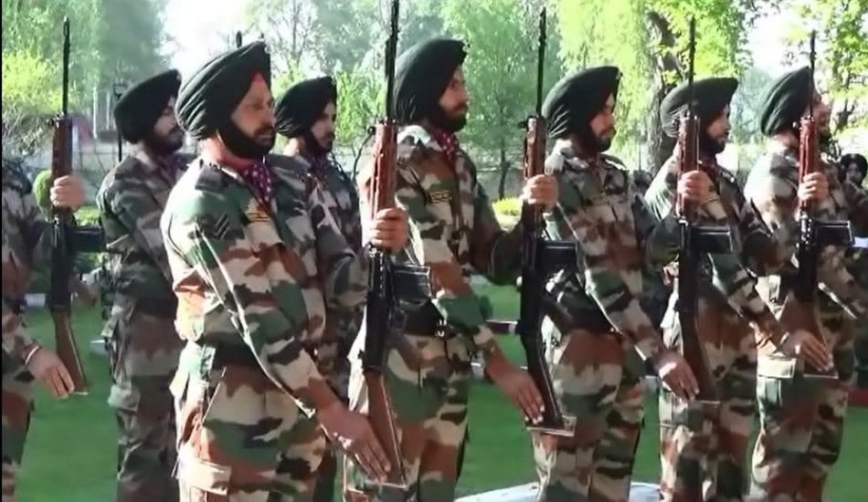Wreath Lying Ceremony of martyrs of kupwara 