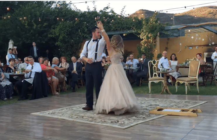 beautiful bridal dance