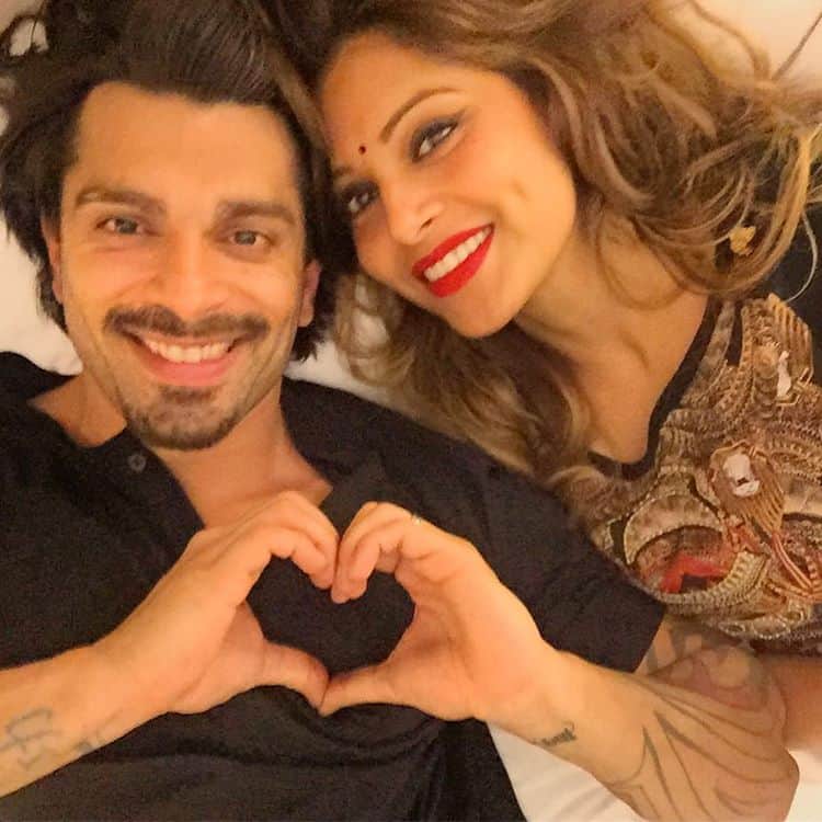 bipasa basu and karan singh grover celebrating their first marriage aniversary
