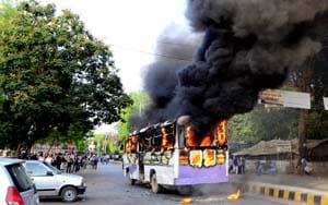 Guerrilla war between police and students