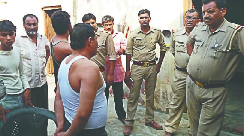 Four houses scattered by thieves