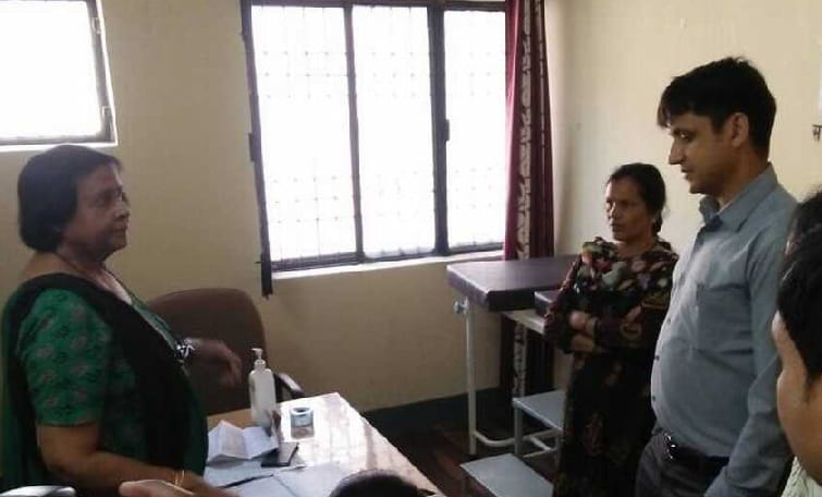 DM conducted surprise inspection of CHC, stirred