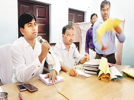 Umarda block chief's chair
