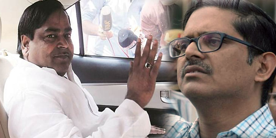 A case to be filed against gayatri prasad prajapati for fake case against IPS.