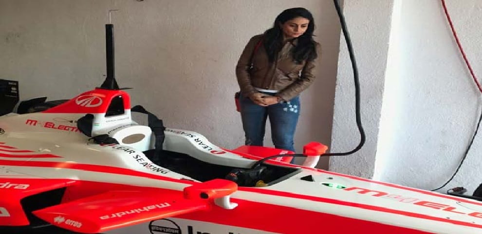 gul panag became the first woman formula E racer