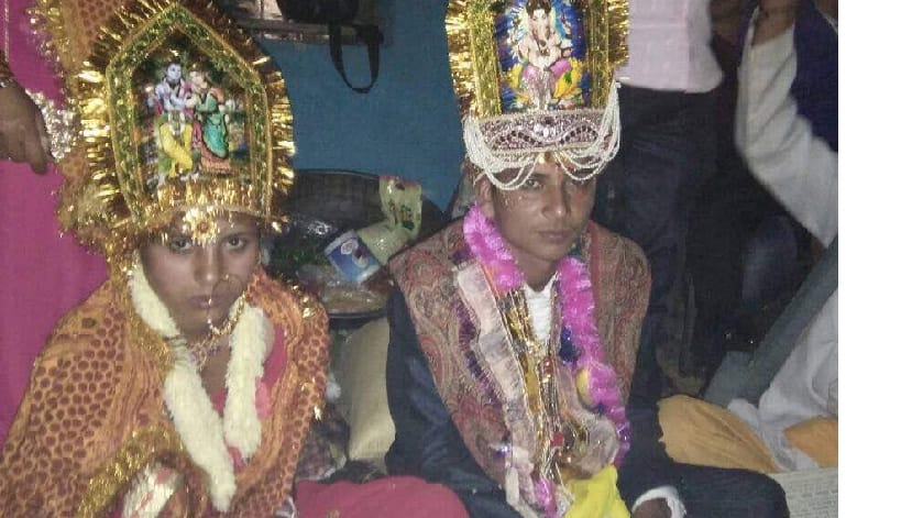 Bina married in the year's village with public support