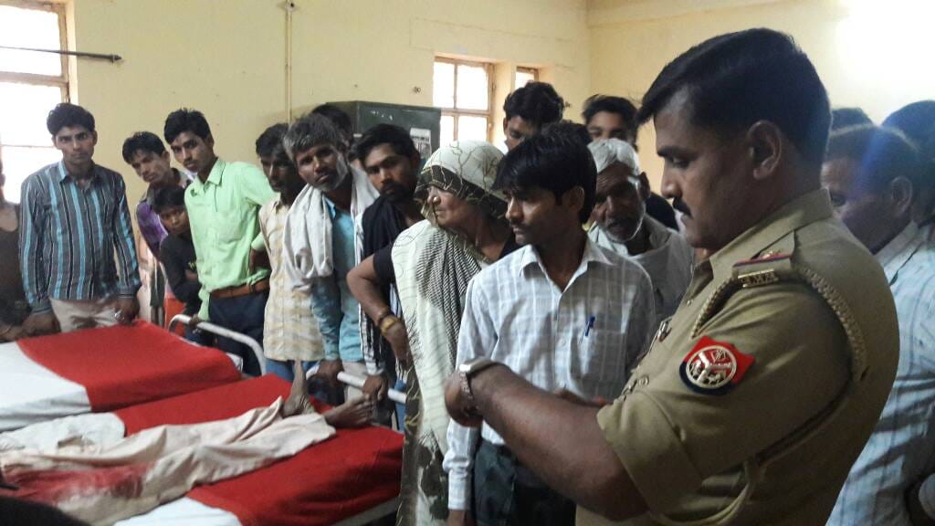 dalit man murdered in mant area of mathura