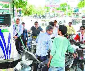 No check on petrol dispensors