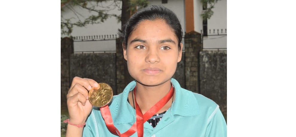 SAI Hostel Dharamshala athlete seema make a national record in 3000 meter race