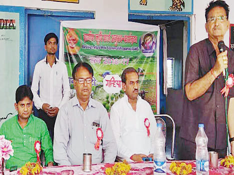 Focus on adopting organic farming to farmers