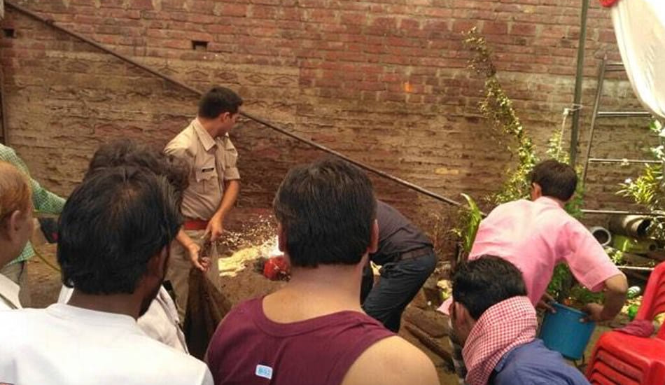 big accident during wedding at pukhrayan