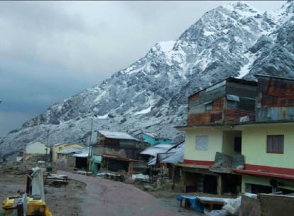  Snowfall in chardham including Kedarnath