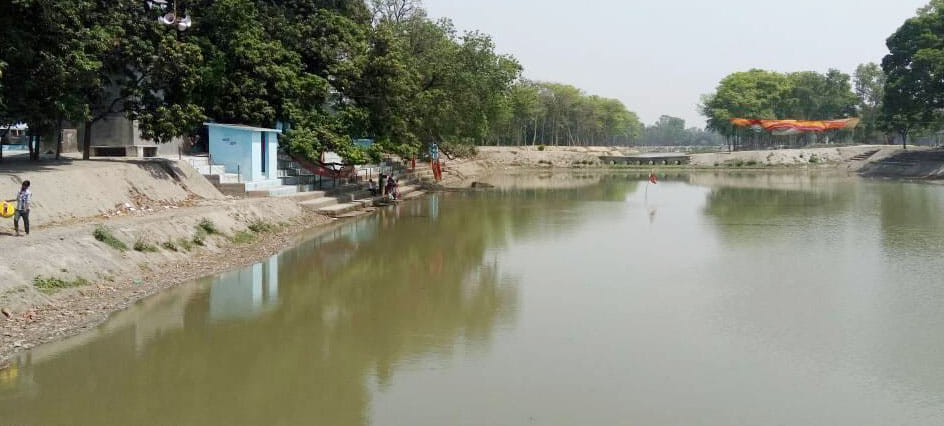 Twenty-five cusec water up to Gomti