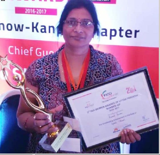 Kumud Tiwari has been rewarded by the Governor