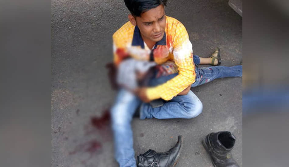 child death in road accident at kanpur