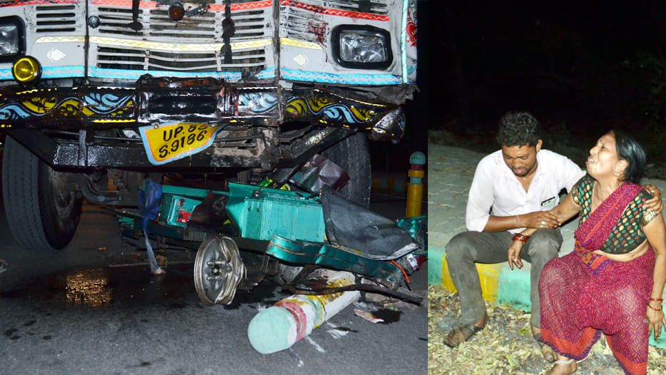 accident in kanpur three death