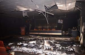 Law Department's Auditorium Blown, Examination Toll