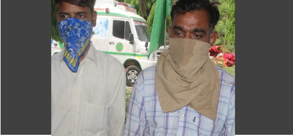 gang use ambulance for theft and smuggling 3 members arrested in ghaziabad