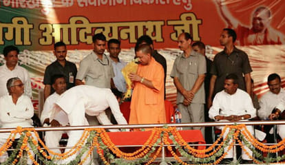 amanmani tripathi meets cm yogi adityanath 