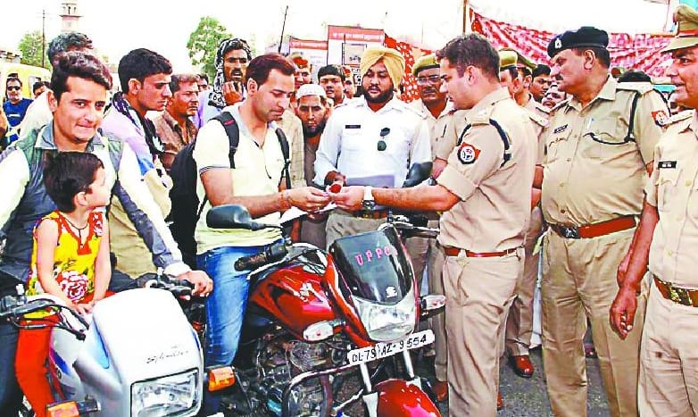 Made aware of traffic rules