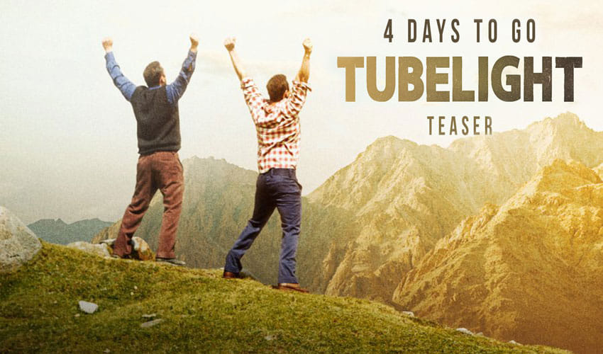 Salman Khan Shares A New Poster Of 'Tubelight' With Fans, Teaser Will Come On May 4