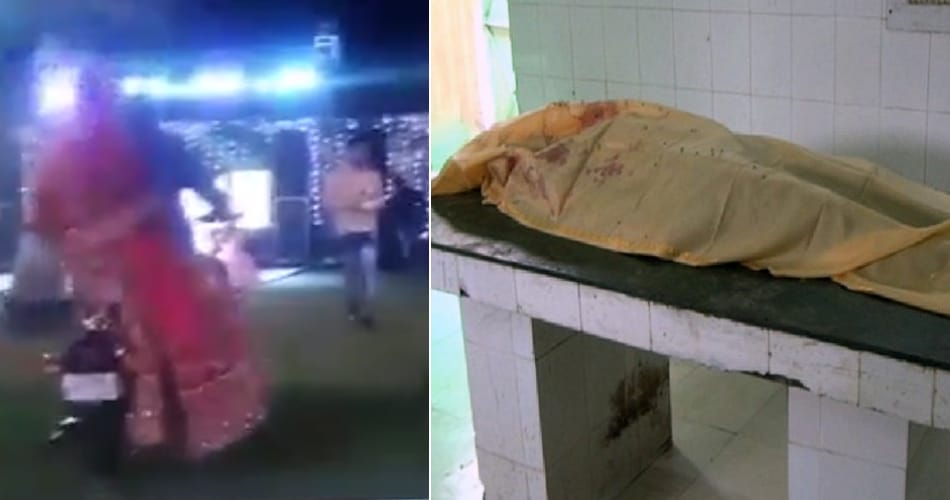 bride entry on bike in mandap and one boy killed in blast due to crackers