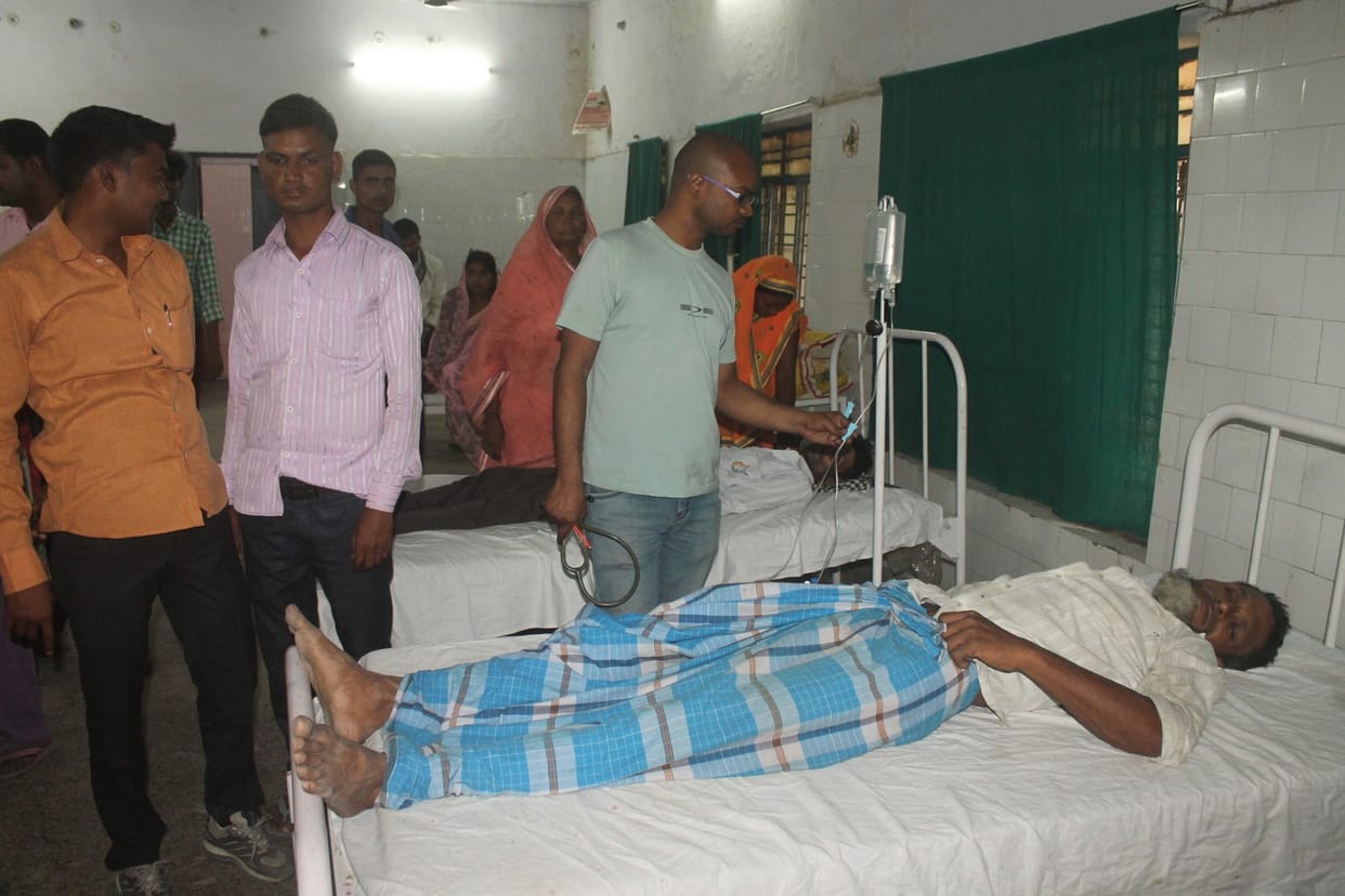 Six unconscious, including tea shoppers 